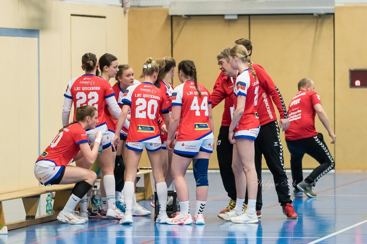 Bild 96 - wBJ HC Quickborn - HSG Tills Loew. : Ergebnis: 19:20